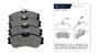 Imagen de PASTILLA DE FRENO CITROEN BERLINGO-PEUGEOT PARTNER/307